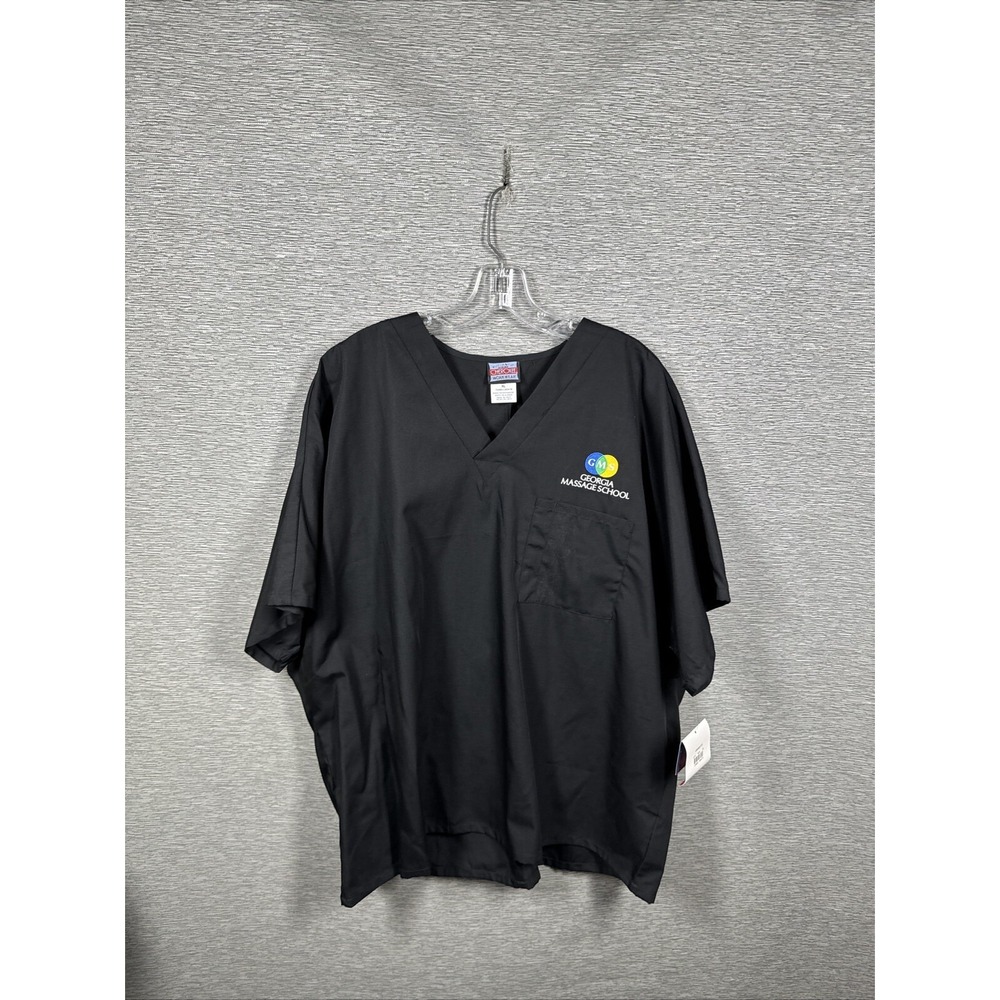 NEW Authentic Cherokee Workwear Black Scrub Unisex Adult Size XL